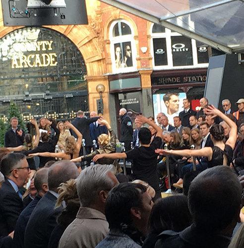 NSCD dancers officially open prestigious retail space in Victoria Leeds