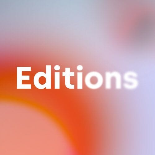 Editions: a new series of digital dance works