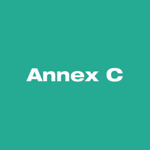 QUALITY CODE – ANNEX C